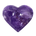 Amethyst Crystal Hearts